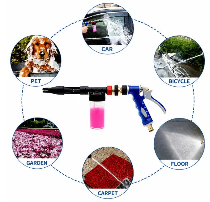 Multifunctional Foam Car Wash Water Gun