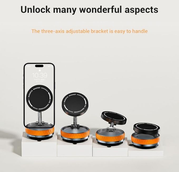 Magnetic Suction Car Phone Holder