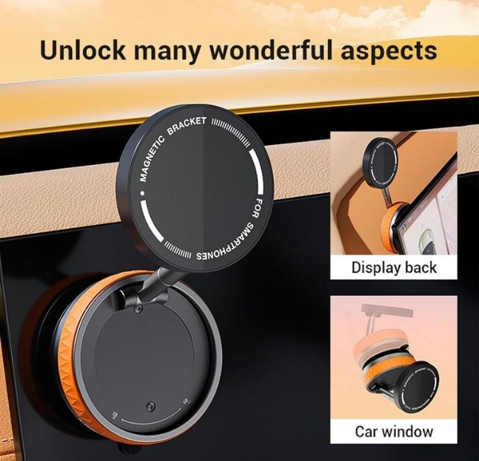 Magnetic Suction Car Phone Holder
